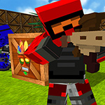 Blocky Gun Paintball