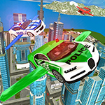 Flying Police Car Simulator