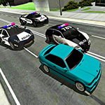 Mad Cop Police Car Race: Police Car VS Gangster Escape