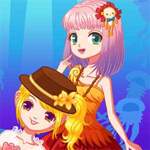 Mermaid Princess Dress Up Salon