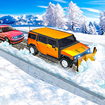 Snow Plow Jeep Simulator