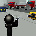 Stickman City Shooting 3D