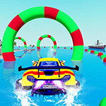 Water Car Stunt Racing